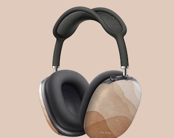 Desert Watercolor AirPods Max Case | Personalised AirPods Max Cover Cute | AirPods Max Aesthetic | Protective Case for Airpods Max