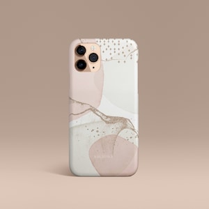 Pink & Gold Phone Case | For iPhone 16, iPhone 16 Pro Max, iPhone 15 Plus, Samsung Galaxy S25, S24, S23, Google Pixel 9, Pixel 8