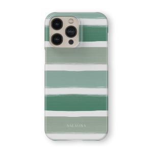 Mint Bands Phone Case | For iPhone 16, iPhone 16 Pro Max, iPhone 15 Plus, Samsung Galaxy S25, S24, S23, Google Pixel 9, Pixel 8