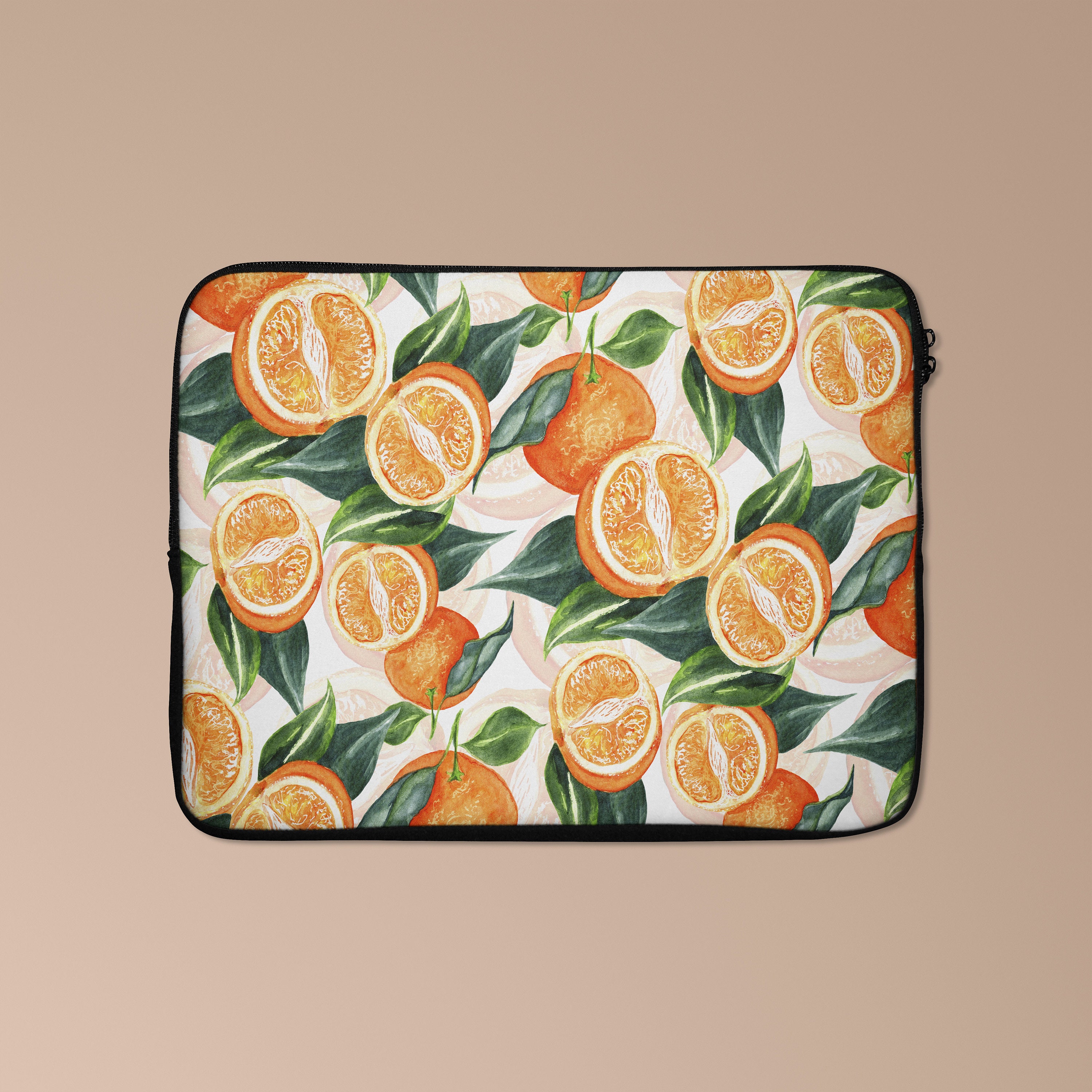 Clementines Spring Art Illustration Laptop Sleeve 12 Inch 13 Etsy Canada