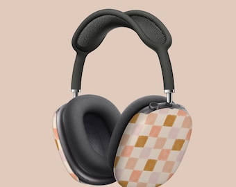 Y2k ブルー チェッカー AirPods Max ケース | AirPods Max カバー