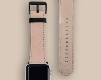Bracelet pour Apple Watch rose clair aquarelle, Apple Watch série 8, Apple Watch Ultra, Apple Watch SE 2022, Bracelet pour Apple Watch 7 | AW00045