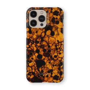 Dark Ambar Phone Case | For iPhone 16, iPhone 16 Pro Max, iPhone 15 Plus, Samsung Galaxy S25, S24, S23, Google Pixel 9, Pixel 8