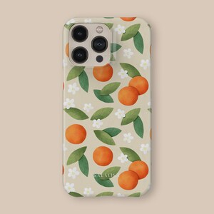 Tangerine Summer Mix Phone Case | For iPhone 16, iPhone 16 Pro Max, iPhone 15 Plus, Samsung Galaxy S25, S24, S23, Google Pixel 9, Pixel 8