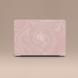 Pink Swirl MacBook Case | For MacBook Pro, MacBook Air 13 Case, Macbook Pro Case 13 14 16 15, M1 M2 M3 M4, Colorful MacBook Case