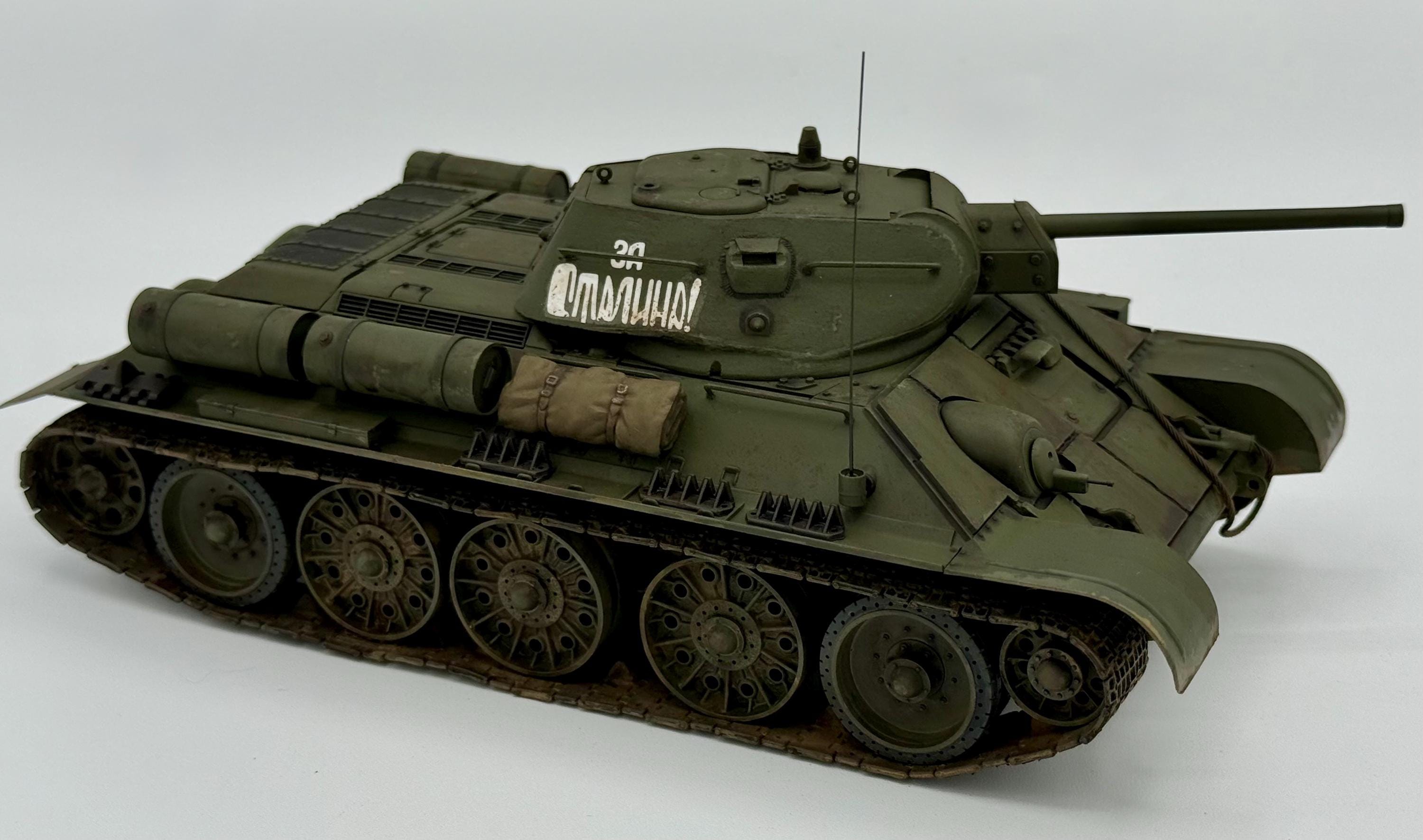 T 34 Tank Model - Etsy