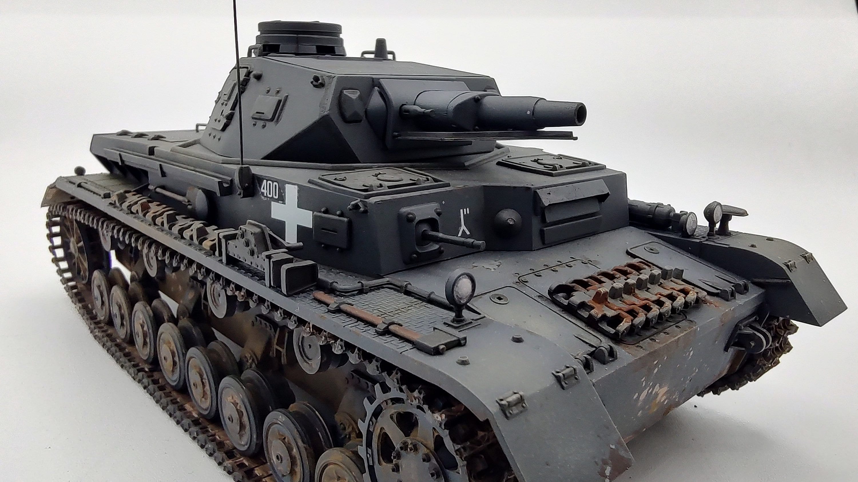 Built-to-order 1/35 Scale WWII German Panzer IV Ausf D Tank Model