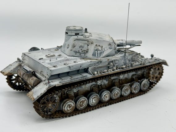 Built-to-order 1/35 Scale WWII German Panzer IV Ausf D Tank Model