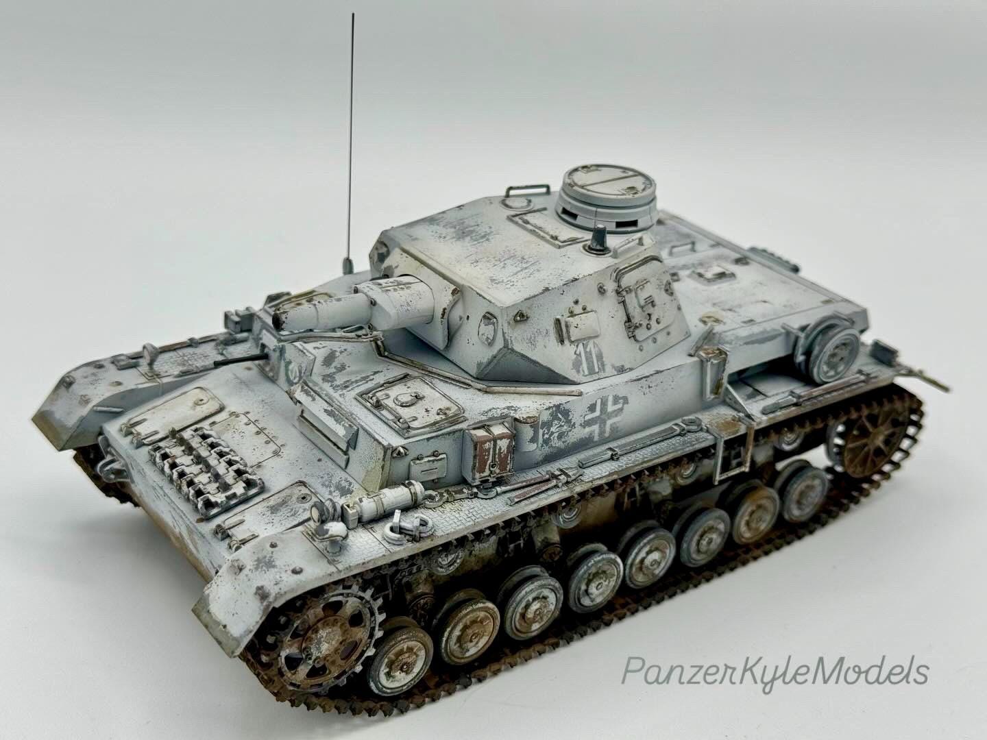 Built-to-order 1/35 Scale WWII German Panzer IV Ausf D Tank Model