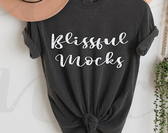 Comfort Colors Pepper Mockup, Comfort Colors 1717 Mockup, 1717 Pepper,  Hanging T Shirt Mockup, Pepper Comfort Colors Shirt Mockup