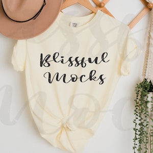 Comfort Colors  Mockup, 1717 Mockup, 1717 Banana, C1717 Mockup , Spring T Shirt Mockup, Comfort Colors T Shirt Mockup  Hanging Mockup