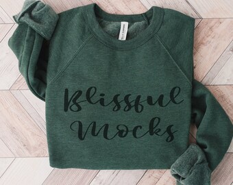 Bella Canvas Sweatshirt Mockup, 3901 Mockup, Bella Canvas Mockup, Folded Sweatshirt, HEATHER FOREST Sweatshirt Mockup, Flay Lay Mockup