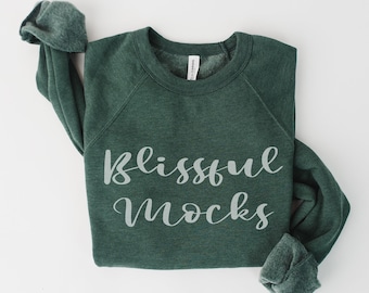 Bella Canvas Sweatshirt Mockup, 3901 Mockup, Bella Canvas Mockup, Folded Sweatshirt, HEATHER FOREST Sweatshirt Mockup, Flay Lay Mockup