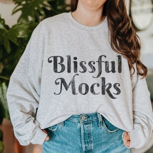 Gildan 18000 Mockup,   Ash Sweatshirt Mockup Gildan 18000 Crewneck, Oversized Gildan Sweatshirt Print on Demand Mockup, Gildan 18000 Ash