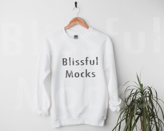 Sweatshirt Mockup, Gildan 18000 Mockup, White Sweatshirt Mockup, Gildan Sweatshirt Mockup, Sweatshirt Mockup Gildan, Gildan Mockup White