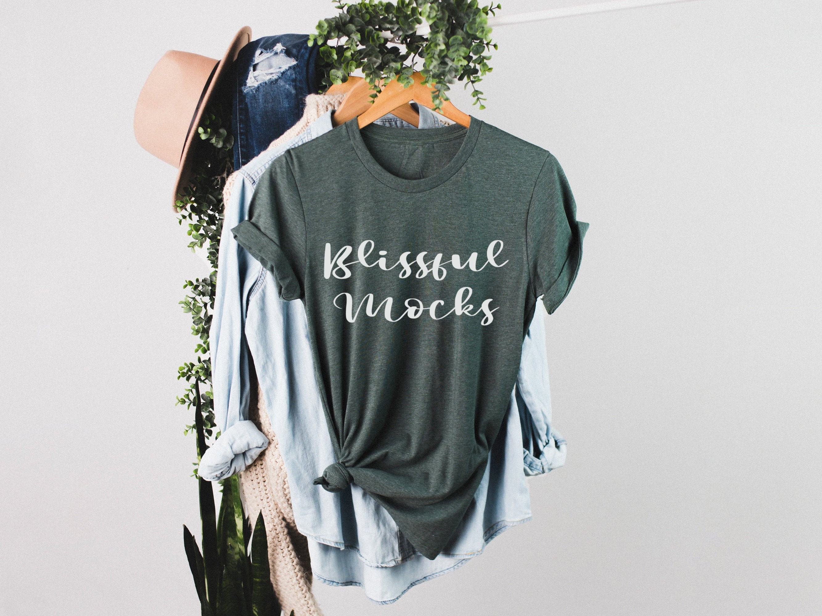 T Shirt Mockup Bella Canvas | Etsy 