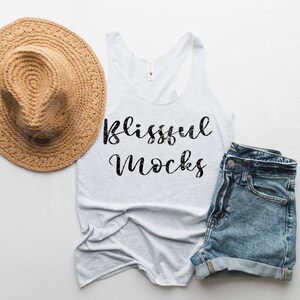 Next Level 6733 Mockup, Next Level Tank Mockup Ash, Next Level Racerback Mockup,  Tank Mockup, Summer, Beach, Tank Top Mockup
