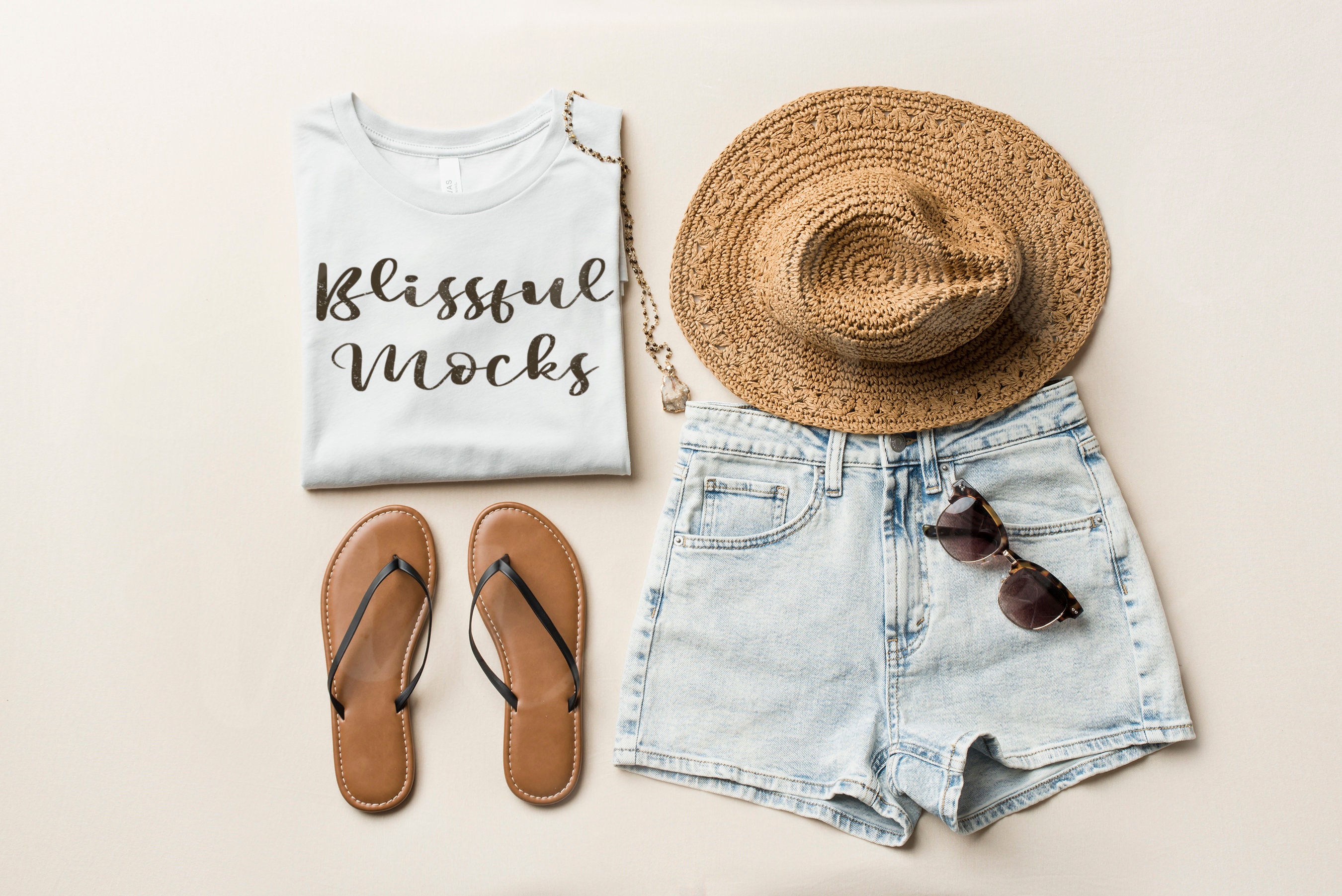 Bella Canvas 3001 Mockup | Bella Canvas SILVER T Shirt Mockup |  T Shirt Mockup | Summer Bella Canvas Mockup | Folded | Flat Lay