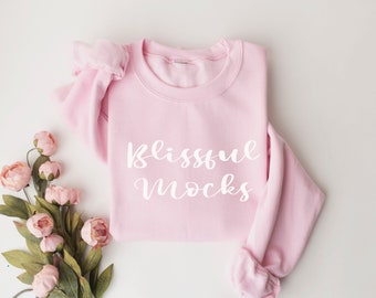 Valentine Sweatshirt Mockup, Gildan 18000 Mockup, Gildan PINK Crewneck Mockup, Gildan Sweatshirt Mockup, Gildan 18000 PINK folded Sweatshirt