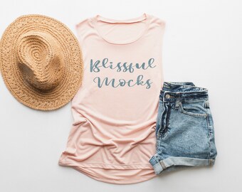 Bella Canvas Muscle Tank Mockup, 8803 Mockup,  Peach TANK Mockup, Bella Canvas Tank Top Mockup, Muscle Tank Mockup, Boho, Summer, Beach