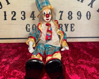 Muñeco Payaso Embrujado / Keith / Espíritu Protector de Energía Positiva / Muñeco Espiritual / Muñeco Embrujado Activo