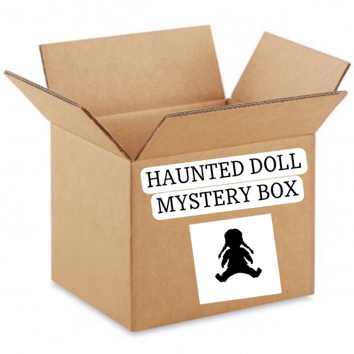 LARGE Haunted mystery Box Haunted Porcelain Doll Spirit | Etsy