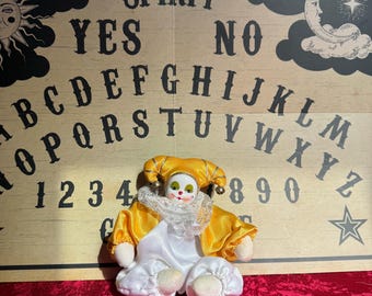 Haunted Clown Doll | Jasmina | Positive Energy Witch Spirit | Spirit Doll | Active Haunted Doll