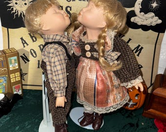 Spookpoppen | Rhonda en Howard | Positieve energie-spookpoppen | Geestpop