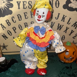 Haunted Clown Doll | Alex | Positive Energy Spirit | Spirit Doll | Active Haunted Doll