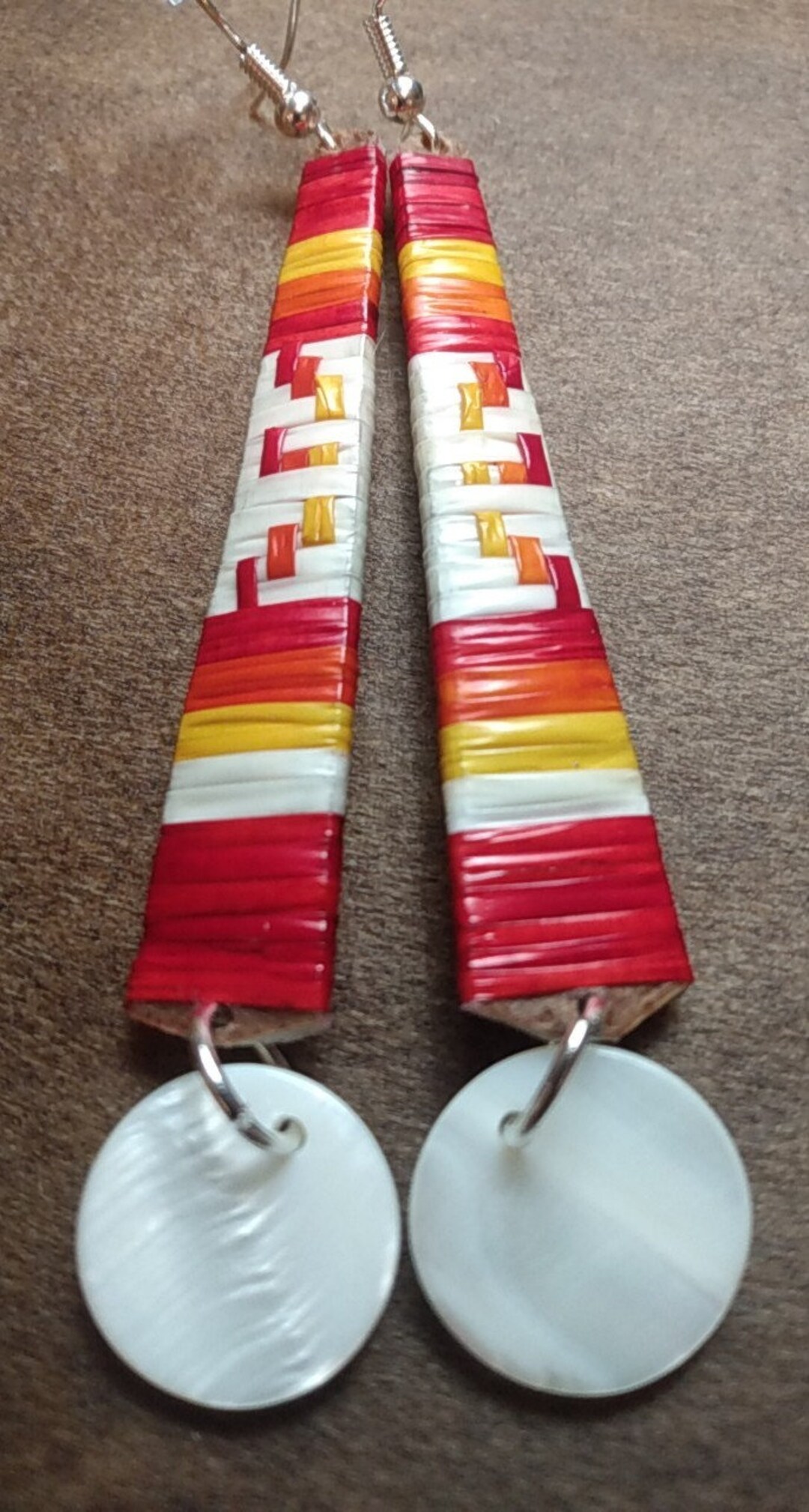 New Product 2 Taper Earring With Mother of Pearl or Select From a