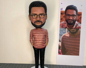 Make Your Own Bobblehead, Custom Polymer Clay Dolls Look Like You, Custom Bobbleheads That Look Like You, Make Yourself An Action Figure