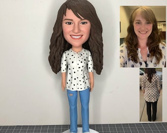 Custom Bubble Head, Create Your Own Bobblehead, Make Your Own Bobblehead, Custom Bobbleheads Female, Personalized Action Figure Of Yourself