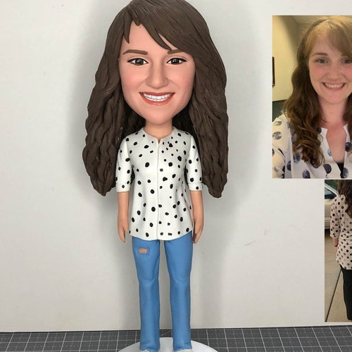 Custom Bubble Head Create Your Own Bobblehead Make Your Own Etsy
