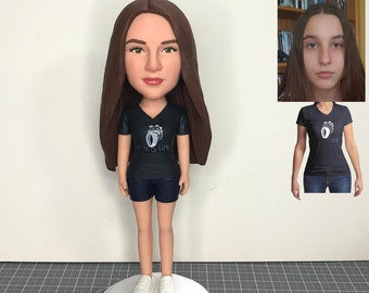 Custom Bobblehead That Looks Like My Girlfriend, Custom Gift Funny Gifts To Give Your Girlfriend, Unique Romantic Gifts For Girlfriend