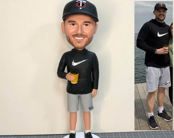 Custom Bobbleheads For Him, Custom Gift For Boyfriend, Best Gift For Boyfriend Christmas, Creative Birthday Gifts For Boyfriend