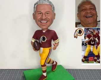 Custom Football Player Bobbleheads, Custom Football Player Figure, Funny Gifts For Football Players, Christmas Gifts For Football Players