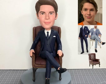 Custom Bobblehead For Boyfriend, Unique Office Gifts For Coworkers, Office Birthday Ideas For Boss, Best Gifts For Office Manager