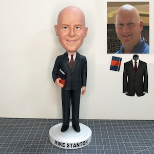 Custom Teacher Bobblehead, Personalized School Teacher Bobblehead, Christmas Gifts For Male Teachers, Custom Statue Yourself As Unique Gifts