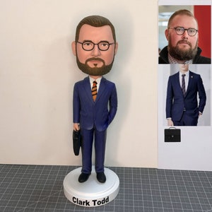 Custom Boss CEO Bobbleheads For Boss's Day, Custom Bobblehead Business, Personalized Office Gift For Coworkers, Office Manager Gift Ideas
