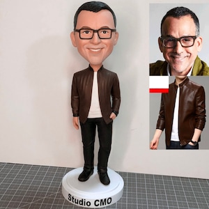Fully Custom Bobbleheads For Him, Design Your Own Bobblehead, Personalized Polymer Clay Figurines DIY Toys Dolls Gifts