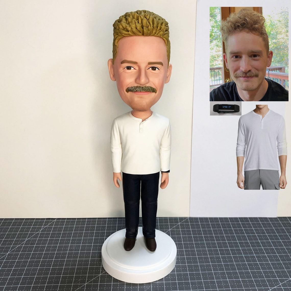 Custom Bobbleheads For Man Personalized Funny Fathers Day image 1