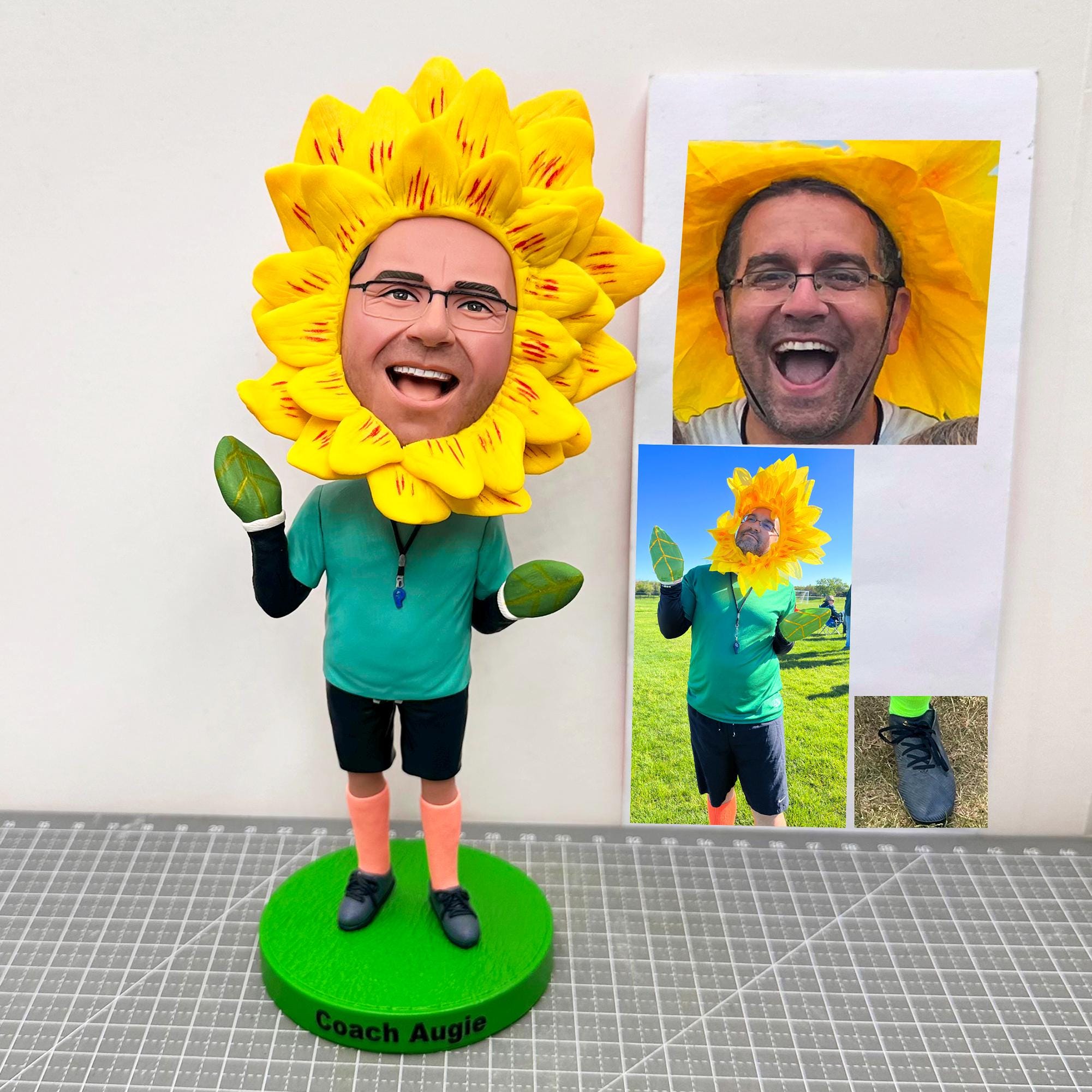 Bobblehead Sunflower - Etsy