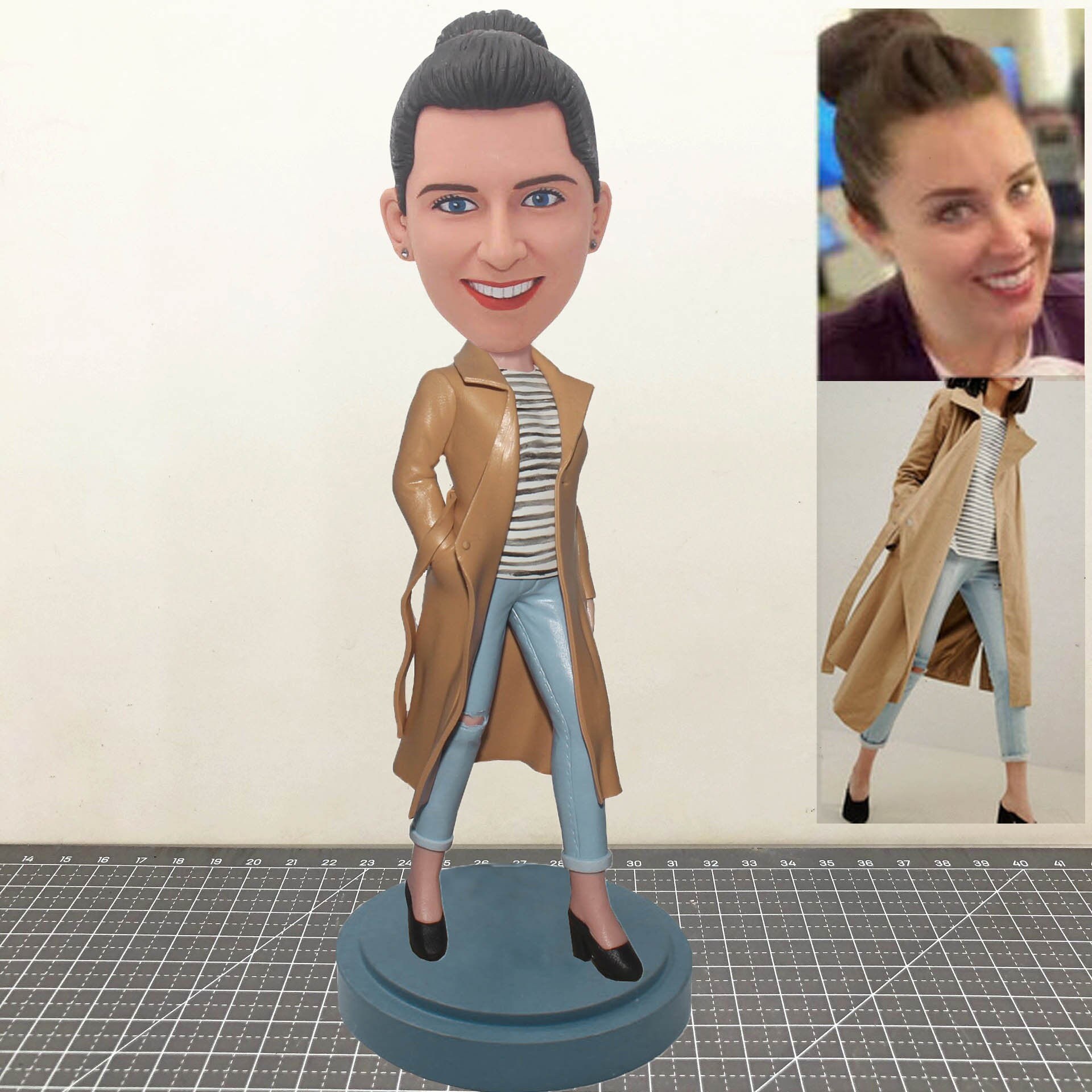 Custom Girl Bobbleheads Personalized Bobblehead Of Etsy