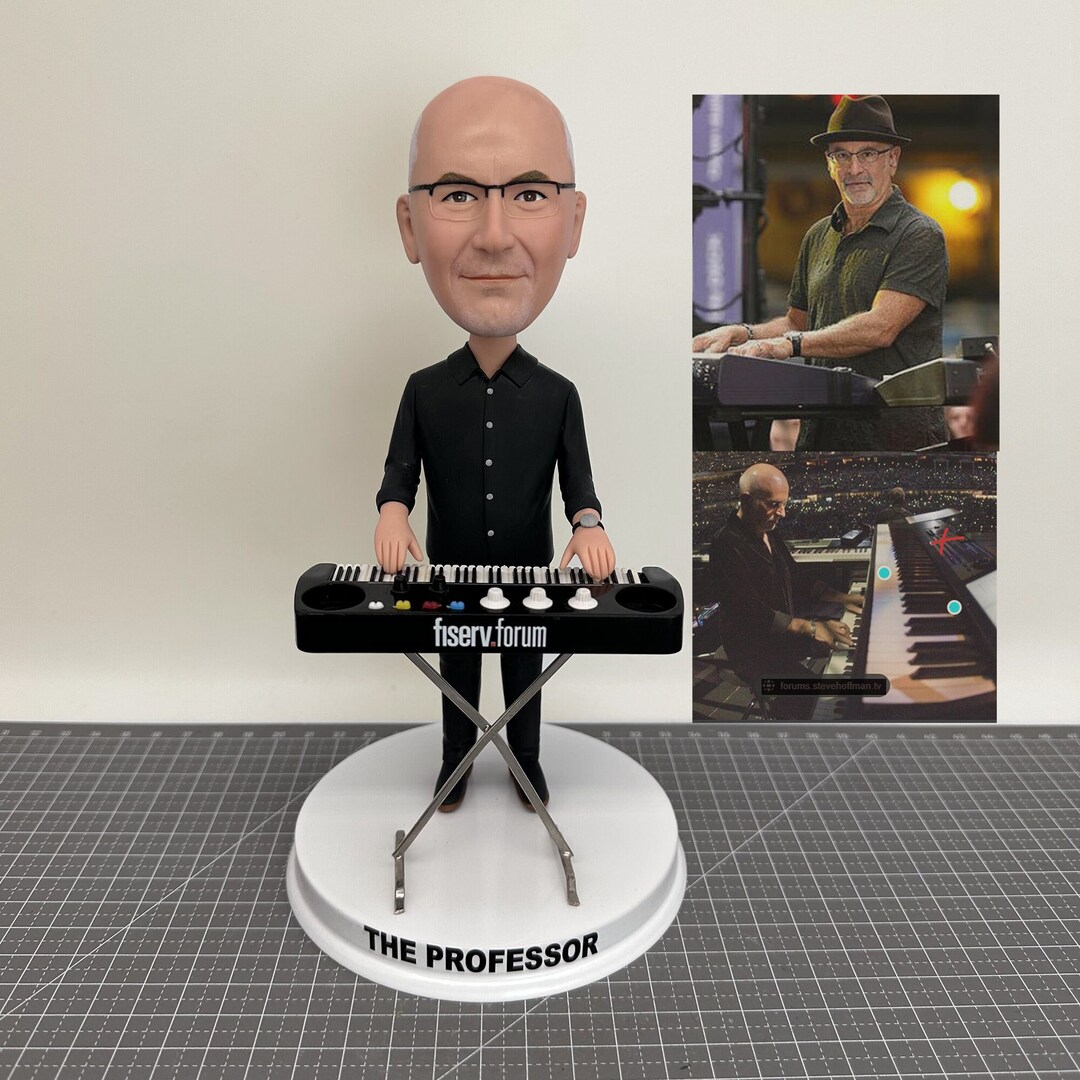 Drummer Bobblehead - Custom Drums Music Gift Figurine Doll main image 1