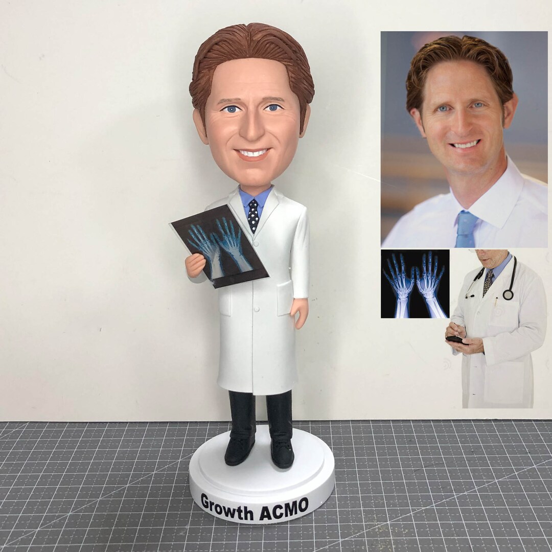 Custom Doctor Bobblehead, Personalized Gifts for Doctors, Best Gifts