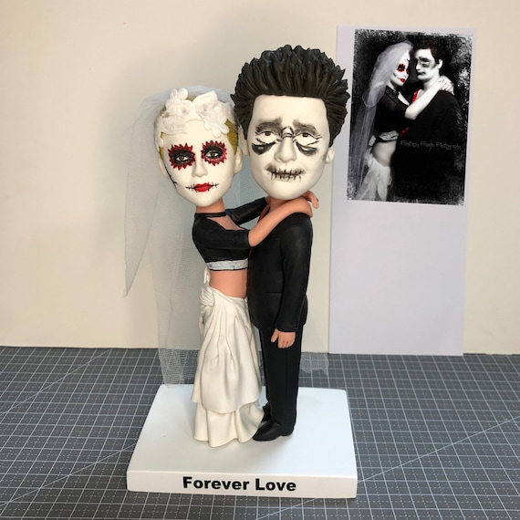 Custom Wedding Halloween Bobbleheads Figurines Personalized