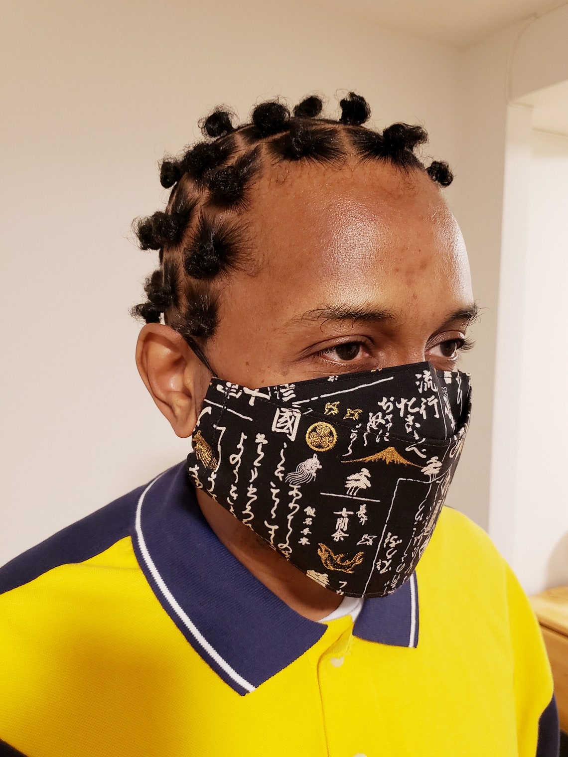 High quality Origami Mens Face Mask Made in USA 100 Japanese Etsy