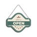 Open Signs Double Sided Open Closed Sign Business Open Sign With Metal ...