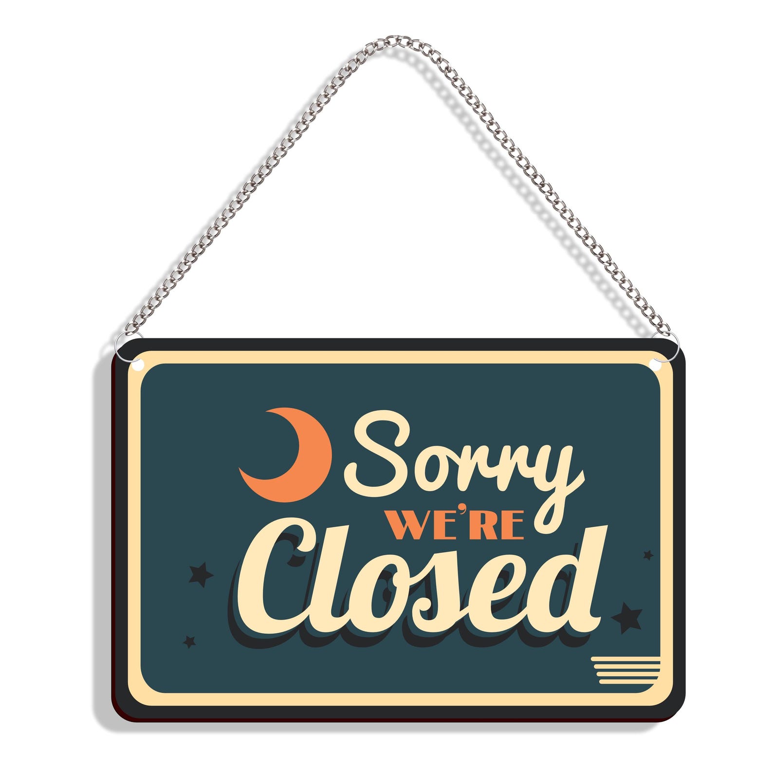 Open Closed Sign Board for Shop | Open Closed Board | Double Side ...