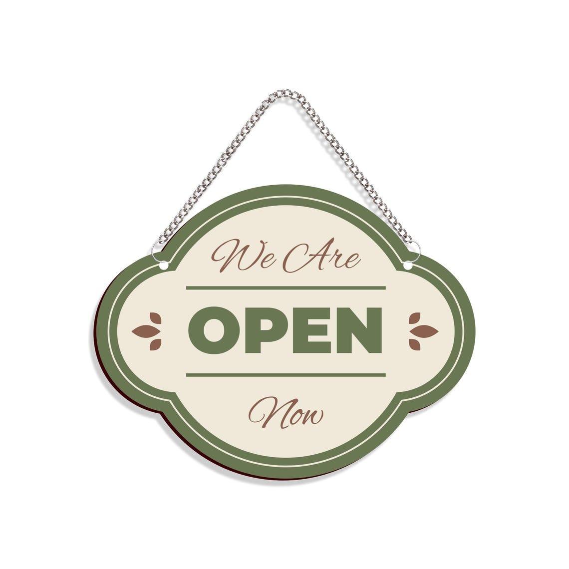 Wooden Open Signs Double Sided Open Closed Sign Business Open Sign With ...